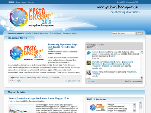 website  pesta blogger 2010