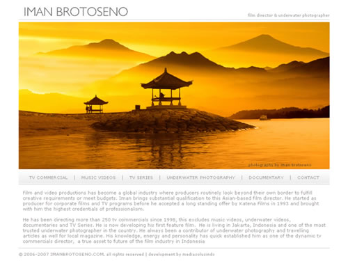 website  iman film director and underwater photography