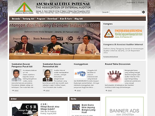 website  asosiasi auditor internal (aai) website