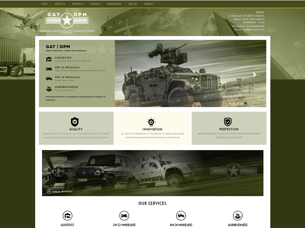 website  gat dmp
