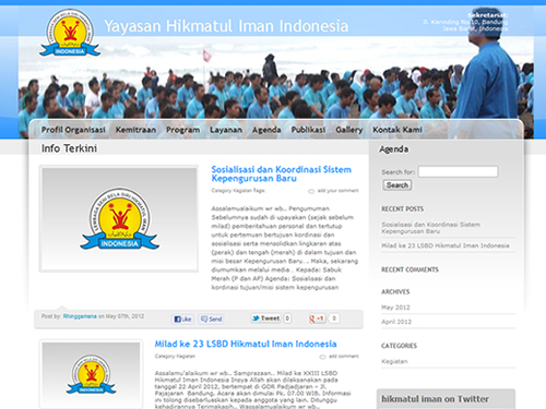 website  hikmatul iman website