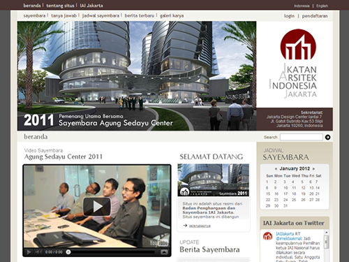 website  sayembara iai jakarta