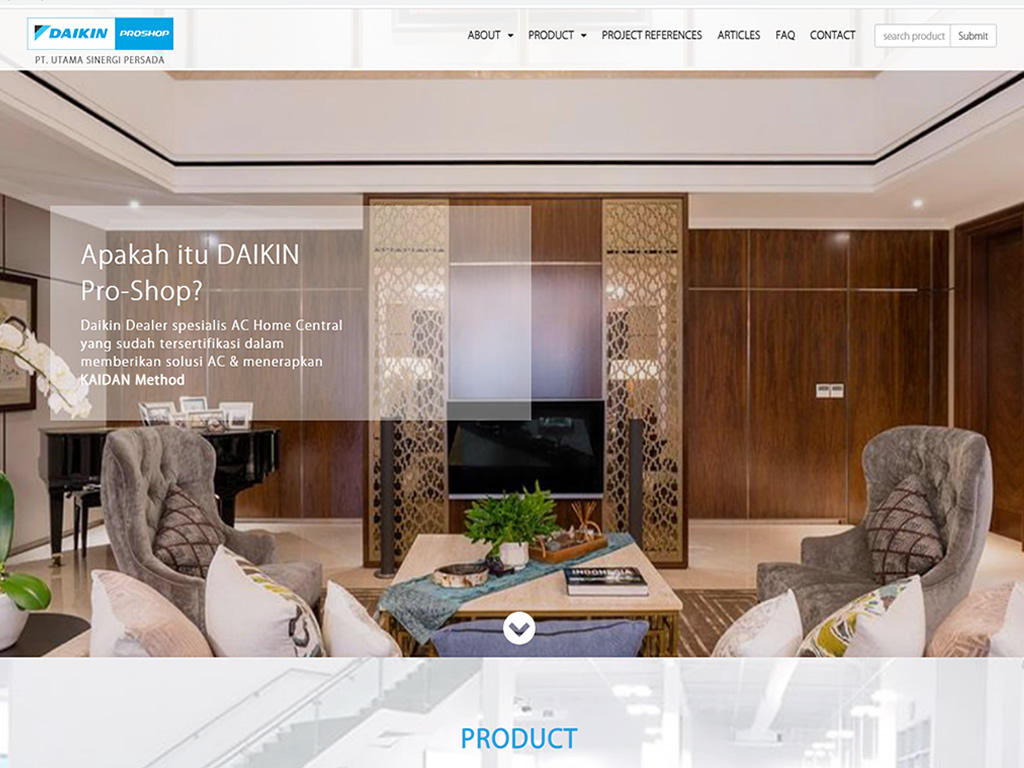 website  usp daikin proshop